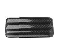 Aoresac Étui à Cigares en Fibre de Carbone 3 Tubes, Léger et de Petite Taille, Facile à avec Vos Cigares en Voyage, Fabrication Exquise, Sculpture Fine, Vous Apporte Une beauté