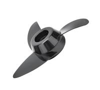 Aoresac Hélice de Montage de Propulseur électrique en Plastique épais, Accessoire Remplacement D'hélice Moteur Hors-Bord à Trois Pales 11,1 Cm Diamètre, Conçu pour