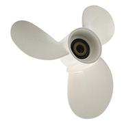Aoresac Hélice Hors-Bord en Aluminium 7,5 X 8 BA, pour 5HP, avec 3 Pales
