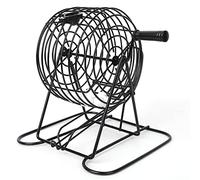 Aoresac Jeu de Bingo, Machine à Boules Porte-Bonheur pour Le Divertissement en Groupe Familial, Complet avec Boules Coulissantes Automatiques, en Fer et Plastique, adapté à Plus de