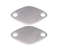 Aoresac Kit de Plaque de Bloque de Soupape EGR en Acier Inoxydable, Facile à Installer, adapté à L'espace Laguna Maître Trafic Movano, avec Avantime Vel Satis, pour Maître Ii