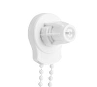 Aoresac Kit de Réparation de Store Enrouleur 25 Mm avec Embrayage, Support, Chaîne à Perles pour Traitements de Fenêtre, Fixation Supérieure et Latérale avec Longue Chaîne