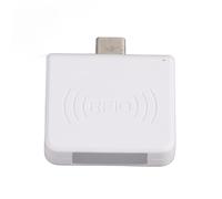 Aoresac Lecteur de Carte UHF Type C 902-928 MHz Portable 0-5 Cm (Blanche) | Boîtier ABS, Plug and Play, Utilisation de Téléphones et de Tablettes, Logistique et Entreposage, Scanner D'étiquettes EPC