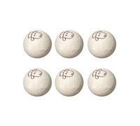 Aoresac Lot de 6 Boules de Laine à Lessive, Adoucissant Naturel, Réduit les Rides, Gagne du Temps, Remplace les Draps, Couture à la Main, sans Produits Chimiques Agressifs pour le