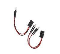 Aoresac Lumière LED pour Scx24, éclairage de Nuit amélioré, Alimentation Directe, Accessoires Exquis, Installation Simple, pour Modèles à L'échelle 1/24 1/18, Lumière Blanche