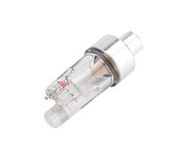 Aoresac Mini Filtre à Air Piège à Eau, élément Filtrant de 5 Microns pour Aérographe avec Filetage BSP de 1/8", Protège de L'accumulation d'humidité, Permet D'obtenir une Alimentation