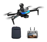 Aoresac Mini Quadrirotor Pliable avec Double Caméra HD 2,7K pour Débutants Adultes Garçons Filles, Retour GPS et évitement d'obstacles pour Avion télécommandé (Noir #-2)