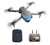 Aoresac Mini Quadrirotor Pliable avec Double Caméra HD 2,7K pour Débutants Adultes Garçons Filles, Retour GPS et évitement d'obstacles pour Avion télécommandé (Gris #-1)