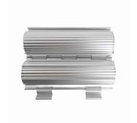 Aoresac Moule à Pain Français, Moule à Pain Antiadhésif pour Pain grillé, Pâtisserie, 305 X 112 X 85 Mm, Démoulage Facile, qualité Alimentaire, Meilleur, Design Rond, épaisseur de Paroi (Argent)