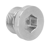 Aoresac Plug de Capteur D'oxygène M18, Raccord en Acier Inoxydable, Accessoire Universel Haute Résistance pour la Voiture, Visser le Capteur D'oxygène pour Bloquer les Lacunes, taille: