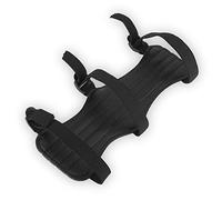 Aoresac Protège-Bras, équipement de Protection de Tir à l'arc Réglable avec 3 Sangles, Léger et Confortable pour la Chasse en Plein Air, Matériau PU, Robuste pour Un Usage Quotidien,