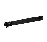 Aoresac Protège-Queue de Cheval, Nettoyage Facile, Tissu Non tissé, Design à Franges pour Une Bonne Circulation de L'air, 70 X 7,5 Cm, avec Attaches Auto-agrippantes (Noir)