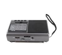 Aoresac Radio Portable avec Bandes FM Am SW, Antenne Rétractable | Boîtier ABS, Utilisation en Camping en Plein Air, Fonctionnement avec 3 Piles AA, Programmes Météo et Actualités, Prise en
