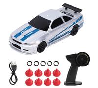Aoresac RC Drift Car 1 43 Échelle RC Racing Car Fast 2.4G Télécommande Drift 4WD Modes de Course et de Dérive Commutables Entièrement Proportionnels avec Lumières LED G
