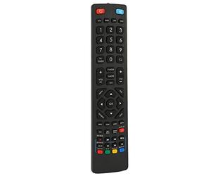 Aoresac Remplacement de la Télécommande TV, Coque ABS, Portée Supérieure | Coque ABS, Distance Supérieure à 8 M, 2 Piles AAA Requises, Non Incluses, Compatibilité Téléviseur LCD,