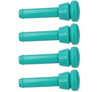 Aoresac Revêtement de Machine à Traire 4 Pièces en Silicone Vert pour | Silicone de qualité Alimentaire, Traite du Bétail, compatibilité avec les Gobelets Trayeurs, Gobelet en Acier Non Inclus,