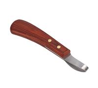 Aoresac -Sabot de Bétail, Cisailles à Sabots en Acier Inoxydable, Couteau à Sabot de Cheval, Manche en Bois D'hévéa, Polyvalent, adapté au Cheval