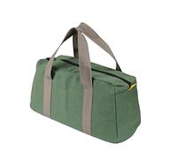 Aoresac Sac à Outils Lourds de 20 Pouces Portez un Sac de Rangement en Toile étanche avec un Fond et un Bandoulière Renforcées pour les Outils Organisation des Options de Taille Verte (12 pouces)