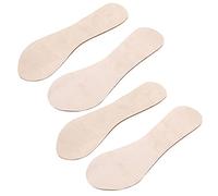 Aoresac Semelle Intérieure à Absorption des Chocs, Semelle Intérieure en Gel, Coussinet de Pied, Chaussures à Talons Hauts, Antidérapante, élastique, Flanelle Douce, Coussinet de (couleur abricot)