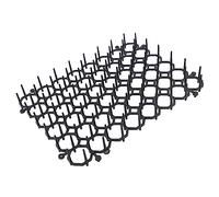 Aoresac Tapis à Excréments pour Chats avec Tapis à Pointes pour Chats, Pointes Pointues et Chiens, Répulsif Extérieur et Intérieur, en Plastique