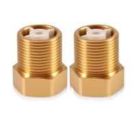 Aoreun 2 Pièces Clapets Anti-retour en Laiton 3/4", Clapets Anti-retour avec Filetage Intérieur et Filetage Extérieur, Clapet Anti-retour 3/4", Clapet Anti-retour pour Conduites d'eau, Chauffe-eau