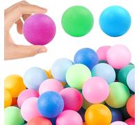 Aoreun 30 Pièces Balles de Ping Pong, Balle de Tennis de Table, Balles de Tennis de Table Colorées 40 mm pour l'entraînement et Les Jeux Décoration Jouets Animaux Enfants et Adultes Jeux Boule