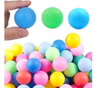 Aoreun 50 Pièces Balles de Ping Pong, Balle de Tennis de Table, Balles de Tennis de Table Colorées 40 mm pour l'entraînement et Les Jeux Décoration Jouets Animaux Enfants et Adultes Jeux Boule