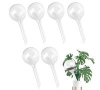 Aoreun 6 Pièces Globes d'arrosage, Boules Automatique Matériel d'Arrosage Automatique en PVC pour Plantes, Globes d’arrosage Plastique Transparent pour Plantes de Jardin Bonsaï Plantes en Pot