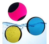 Aoreun Balle Rebondissante d'eau, 3 Pcs Water Bouncing Ball Réutilisables Bombes à Eau, Balle Rebondissante Flottante pour Enfants Adultes, Piscine, Plage, Activités de Plein Air