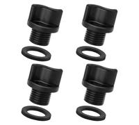 Aoreun Bouchon Pompe Piscine a Eau, 4 pièces R0446000 | Bouchon de vidange pour Pompe avec 4 Joints toriques, pour Jandy Zodiac Système de Purification d'eau