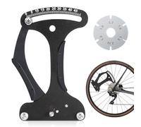 Aoreun Jauge de Tension de Rayon de Vélo, Outil de Mesure de Tension pour Rayons de Vélo, Ajustements de Rayons de Vélo Outils Tensiomètre à Rayons de vélo pour Problèmes de Roue de Diagnostic (Noir)