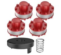 Aoreun Lot de 4 Bobines de Fil de Rechange pour Débroussailleuse Ein-hell 3405096, Bobine de Rechange Accessoire de Débroussailleuse pour Ein-hell GE-CT 36/30 LI E SOLO, AGILLO 36/255 BL,AGILLO 18/200