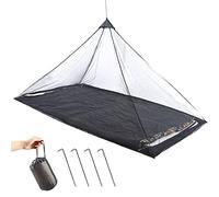 Aoreun Moustiquaire pour Lit De Camping avec Sac De Transport, Moustiquaire Exterieur avec Porte Zippé, 220x120x100cm Imperméable Moustiquaire Voyage Léger Portable pour Camping, Randonnée - Vert