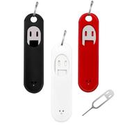 AORHOFJ 3 outils de retrait de carte SIM outil d'ouverture de plateau de carte SIM broches d'éjection ouvre-aiguille éjecteur compatible avec tous les téléphone portable,extracteur carte sim