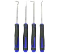 AORHOFJ 4 pièces Tournevis Coudé Jeu de Crochets Outil à dégarnir l’Habillage de Porte Habillage Porte Extracteur Joint Injecteur,Tournevis coudé,Tournevis Courbe