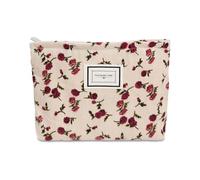 AORHOFJ Trousse de Toilette de Voyage, Trousse de Toilette Femme,rousse de Toilette en Corde, Organisateur de Maquillage Portable Rose, Petit Sac de Toilette, Sac cosmétique,Trousse Maquillage