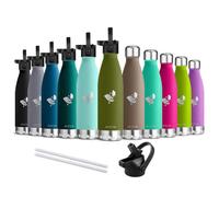 AORIN Bouteille d'eau en Acier Inoxydable isolé à Double Mur - 750ml - Gourde Isotherme Étanche sans BPA, Gourde Inox Bouche Standard, Gourde Enfant pour Sport, Gym, Voyage