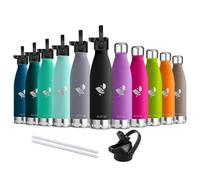 AORIN Bouteille d'eau en Acier Inoxydable isolé à Double Mur - 750ml - Gourde Isotherme Étanche sans BPA, Gourde Inox Bouche Standard, Gourde Enfant pour Sport, Gym, Voyage