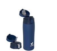AORIN Gourde Isotherme, 500ml Bouteille Isotherme avec 2 Couvercles, Gourde Enfant en Acier Inox 18/8, Gourde Sport Anti-Fuite, Mug Isotherme sans BPA pour Sport, Extérieur et Quotidien