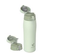 AORIN Gourde Isotherme, 750ml Bouteille Isotherme avec 2 Couvercles, Gourde Enfant en Acier Inox 18/8, Gourde Sport Anti-Fuite, Mug Isotherme sans BPA pour Sport, Extérieur et Quotidien