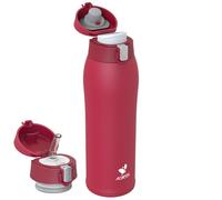 AORIN Gourde Isotherme, 750ml Bouteille Isotherme avec 2 Couvercles, Gourde Enfant en Acier Inox 18/8, Gourde Sport Anti-Fuite, Mug Isotherme sans BPA pour Sport, Extérieur et Quotidien