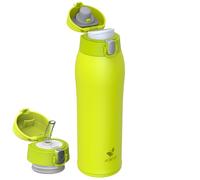 AORIN Gourde Isotherme, 750ml Bouteille Isotherme avec 2 Couvercles, Gourde Enfant en Acier Inox 18/8, Gourde Sport Anti-Fuite, Mug Isotherme sans BPA pour Sport, Extérieur et Quotidien