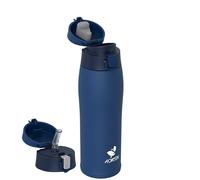 AORIN Gourde Isotherme, 750ml Bouteille Isotherme avec 2 Couvercles, Gourde Enfant en Acier Inox 18/8, Gourde Sport Anti-Fuite, Mug Isotherme sans BPA pour Sport, Extérieur et Quotidien