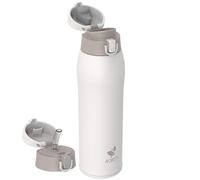 AORIN Gourde Isotherme, 950ml Bouteille Isotherme avec 2 Couvercles, Gourde Enfant en Acier Inox 18/8, Gourde Sport Anti-Fuite, Mug Isotherme sans BPA pour Sport, Extérieur et Quotidien