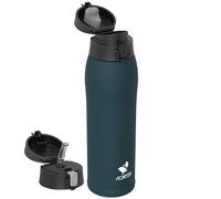AORIN Gourde Isotherme, 950ml Bouteille Isotherme avec 2 Couvercles, Gourde Enfant en Acier Inox 18/8, Gourde Sport Anti-Fuite, Mug Isotherme sans BPA pour Sport, Extérieur et Quotidien