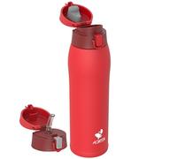 AORIN Gourde Isotherme, 950ml Bouteille Isotherme avec 2 Couvercles, Gourde Enfant en Acier Inox 18/8, Gourde Sport Anti-Fuite, Mug Isotherme sans BPA pour Sport, Extérieur et Quotidien