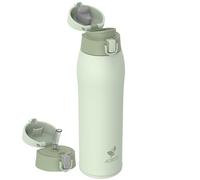 AORIN Gourde Isotherme, 950ml Bouteille Isotherme avec 2 Couvercles, Gourde Enfant en Acier Inox 18/8, Gourde Sport Anti-Fuite, Mug Isotherme sans BPA pour Sport, Extérieur et Quotidien