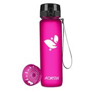 AORIN Gourde Sport - 1L - BPA-Free & Anti-Fuite Flip/Appliquer à Bouteille d'eau pour Enfant,Adultes,Salle de Sport, Sport de Plein air