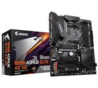 GIGABYTE B550 AORUS ELITE AX V2 Carte mère - Processeurs AMD Ryzen 5000, VRM 12+2 phases, jusqu'à 4733 MHz DDR4, 1xPCIe 4.0 + 1xPCIe 3.0 M.2, Wi-Fi 6E, LAN 2.5GbE, USB 3.2 Gen 2
