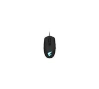 AORUS M2 - Souris - droitiers et gauchers - optique - 8 boutons - filaire - USB - noir mat